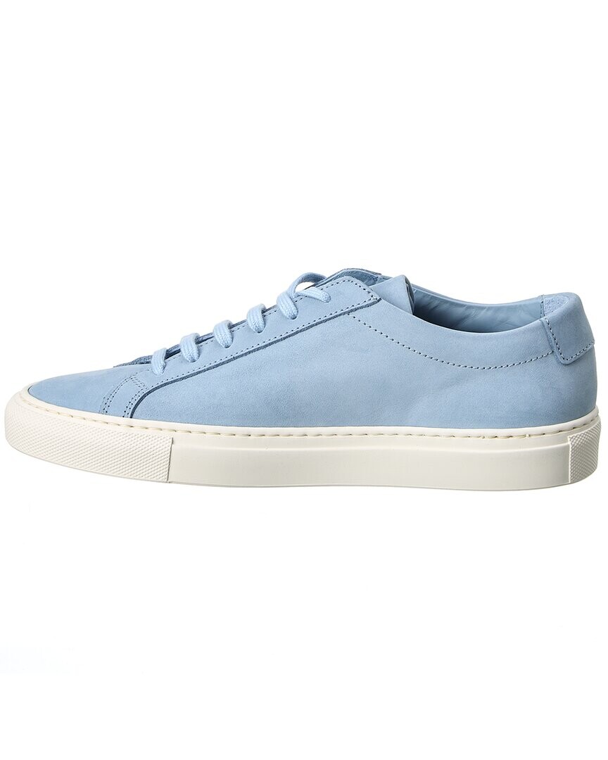 Оригинальные кожаные кроссовки Common Projects Achilles, синий