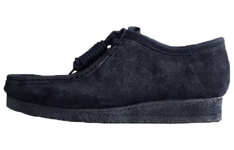 

Оригинальные ботинки Wallabee Ink Hairy Suede Clarks, Ink Blue