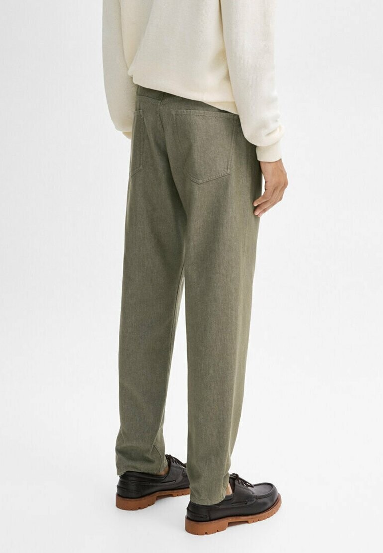 

Джинсы прямого кроя Massimo Dutti, хаки