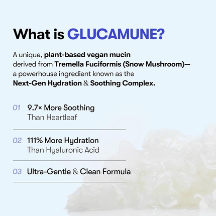 Тоник VT Cosmetics — Glucamune с экстрактом снежного гриба: увлажняющий и успокаивающий — фото 3
