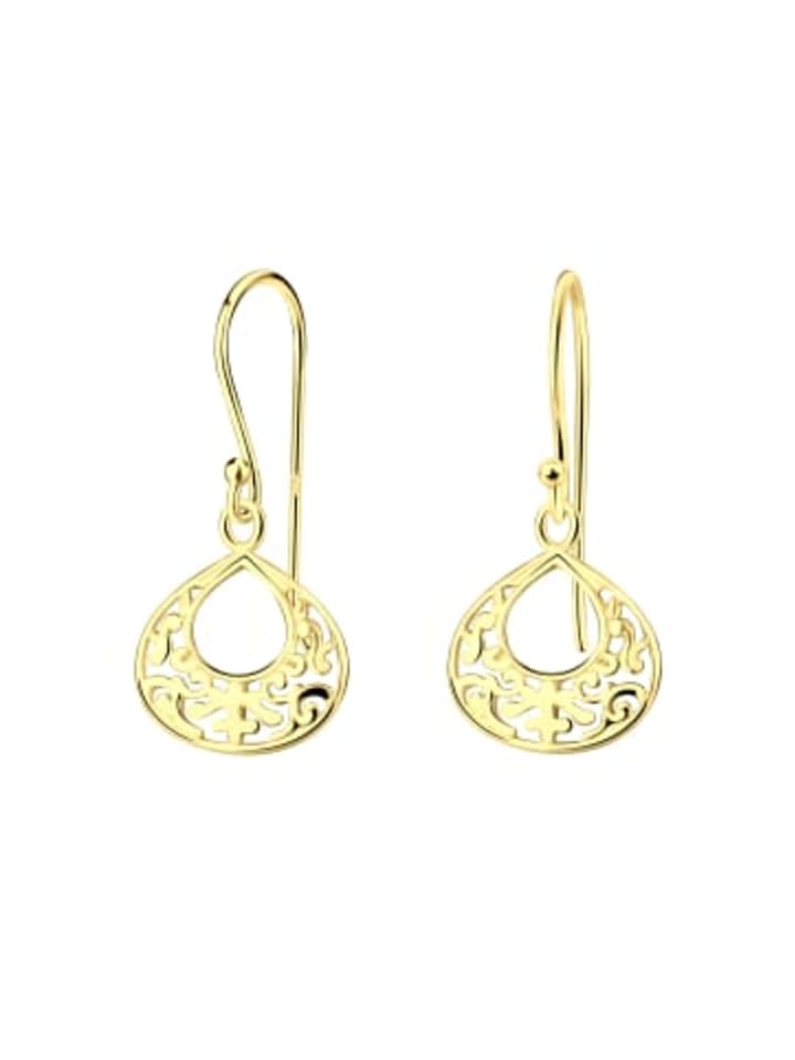 

Alexander York Декоративные серьги с покрытием из желтого золота 750 пробы, комплект из двух золотых элементов