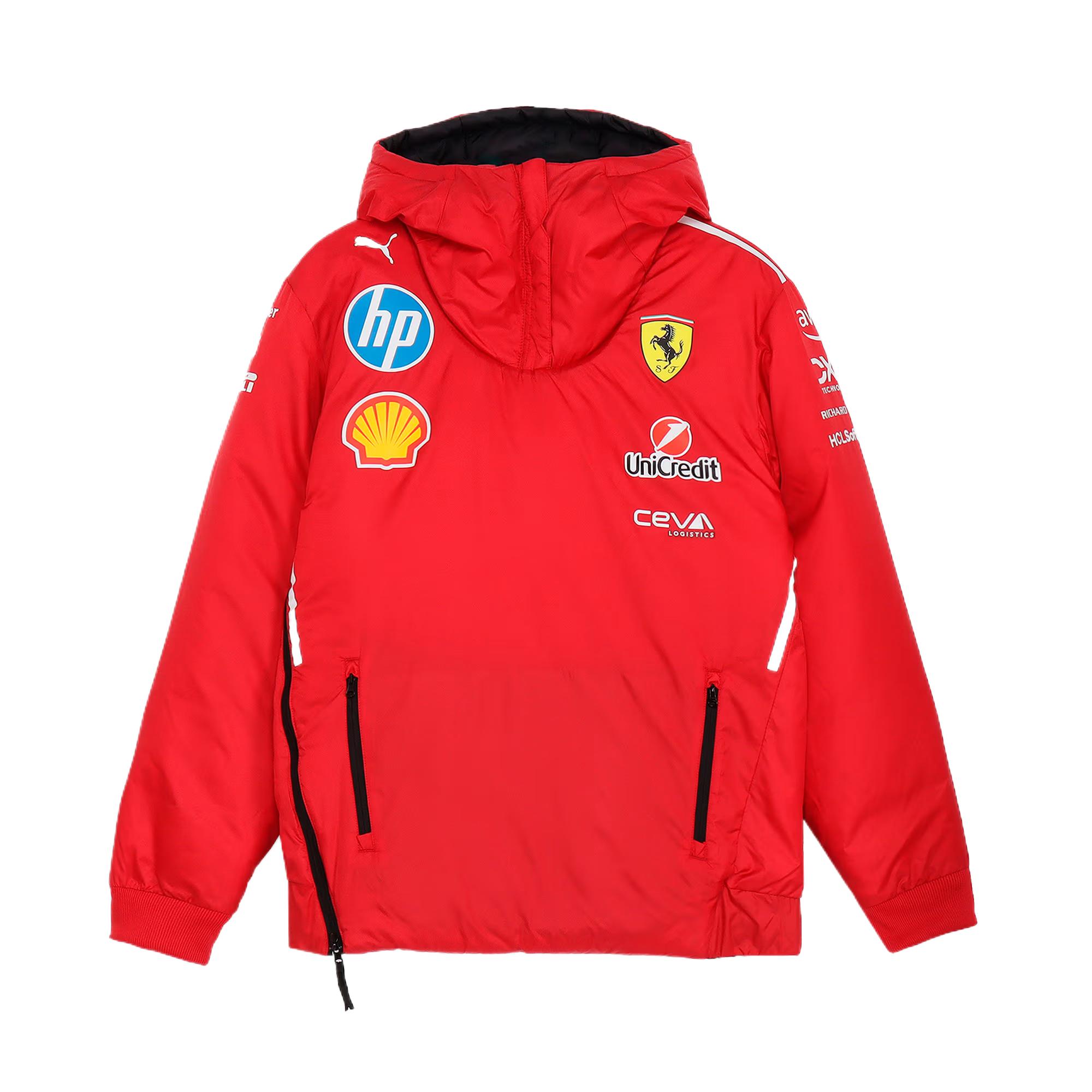 

Командный реверсивный худи Scuderia Ferrari PUMA, красный