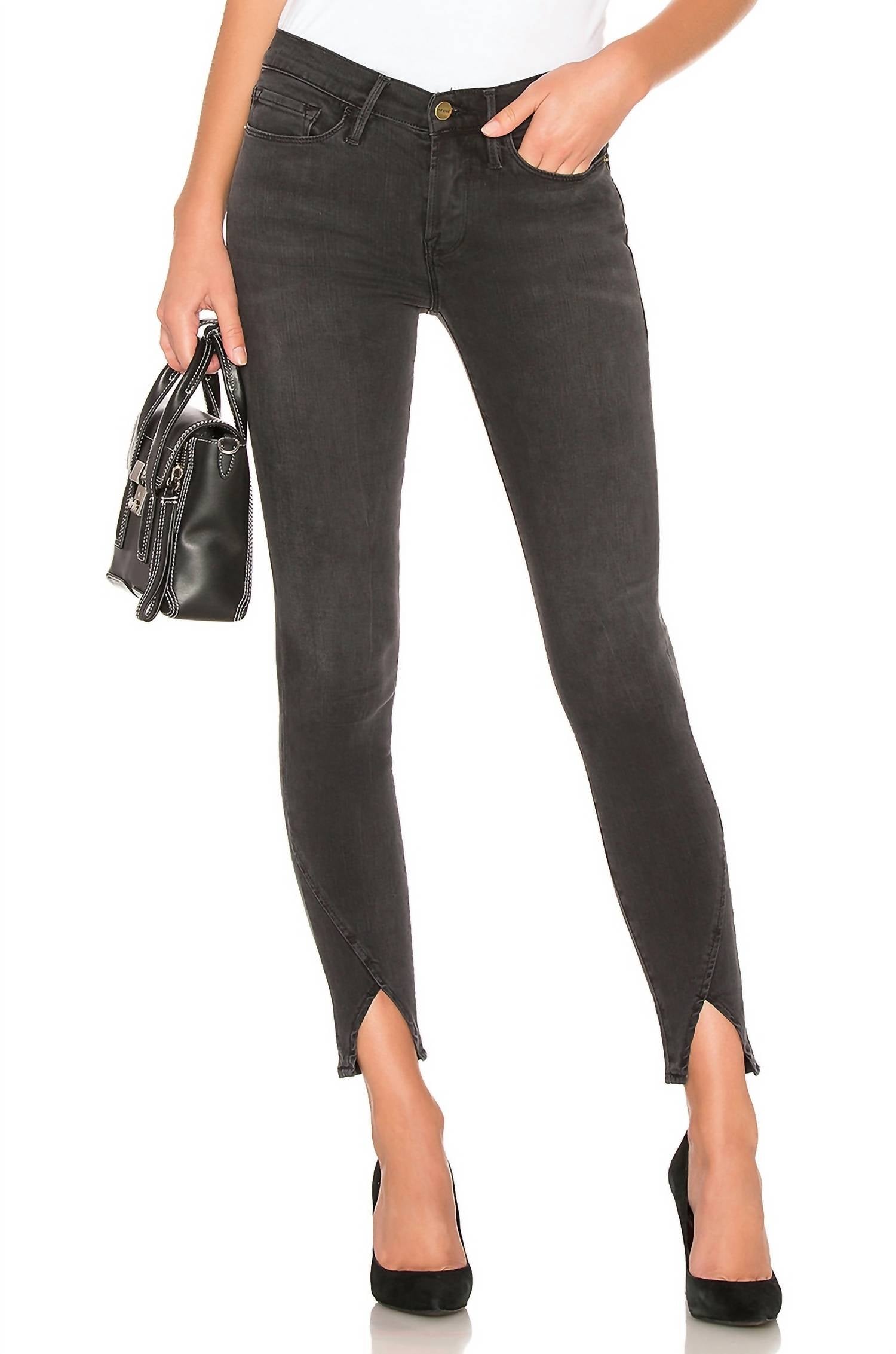 

Джинсы Le Skinny De Jeanne в пшеничном стиле FRAME, цвет wheatly
