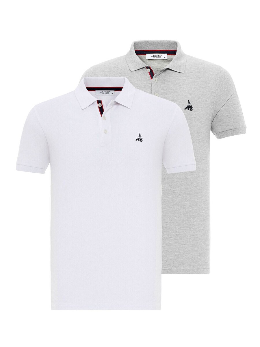 

Футболка By Diess Collection, цвет Light grey/White