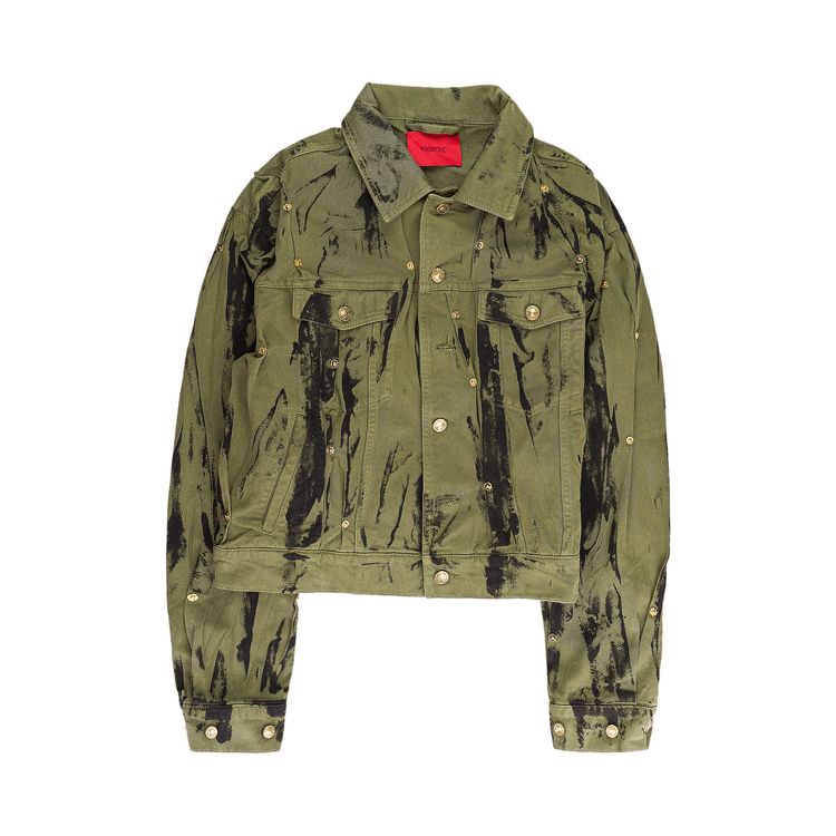 

Куртка KUSIKOHC Denim Jacket 'Green', зеленый