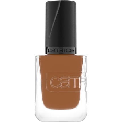 Лак для ногтей Gel Affair No. 009 Коричневый Стойкий Catrice — фото 2