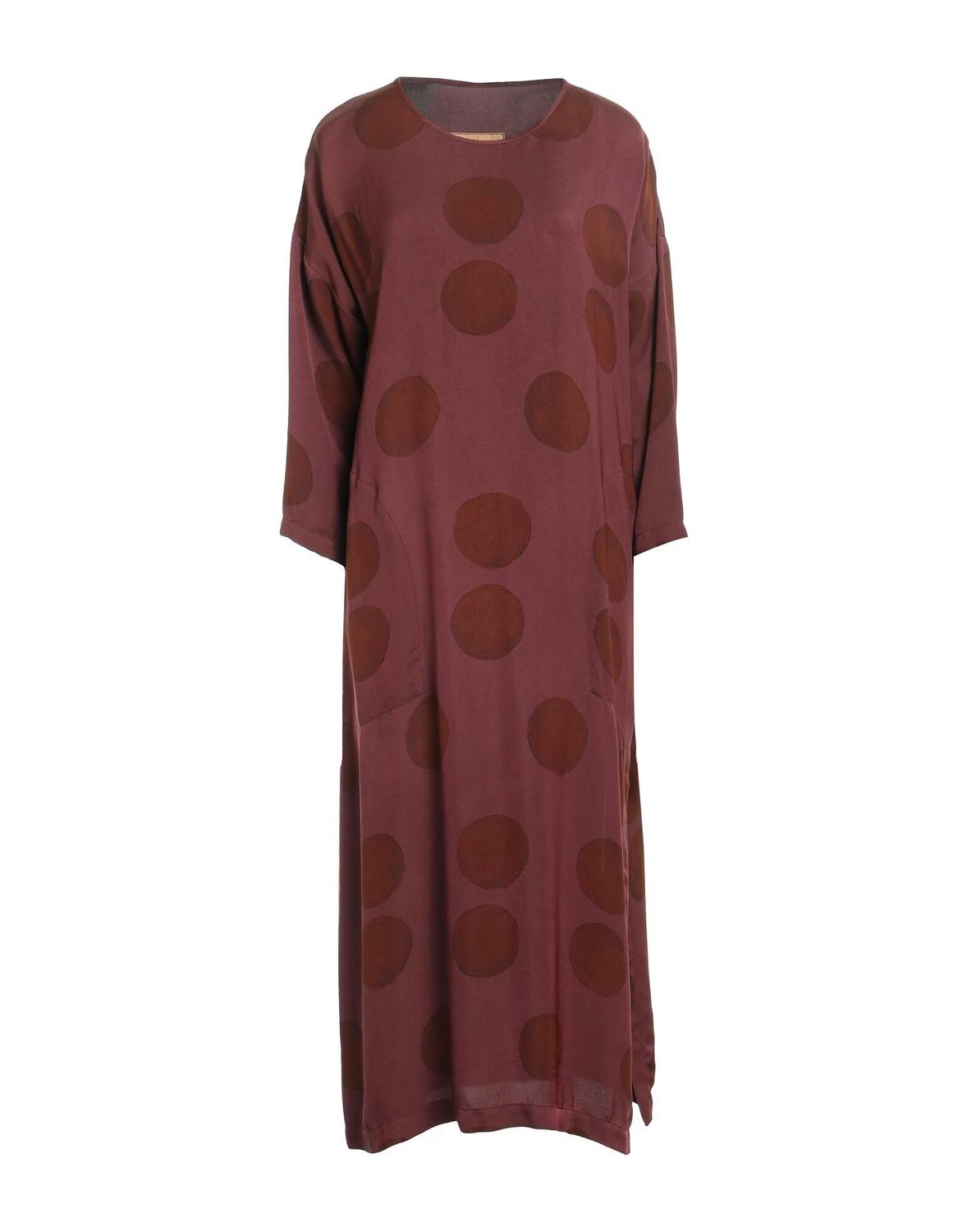 

Платье миди Uma Wang, бордовый