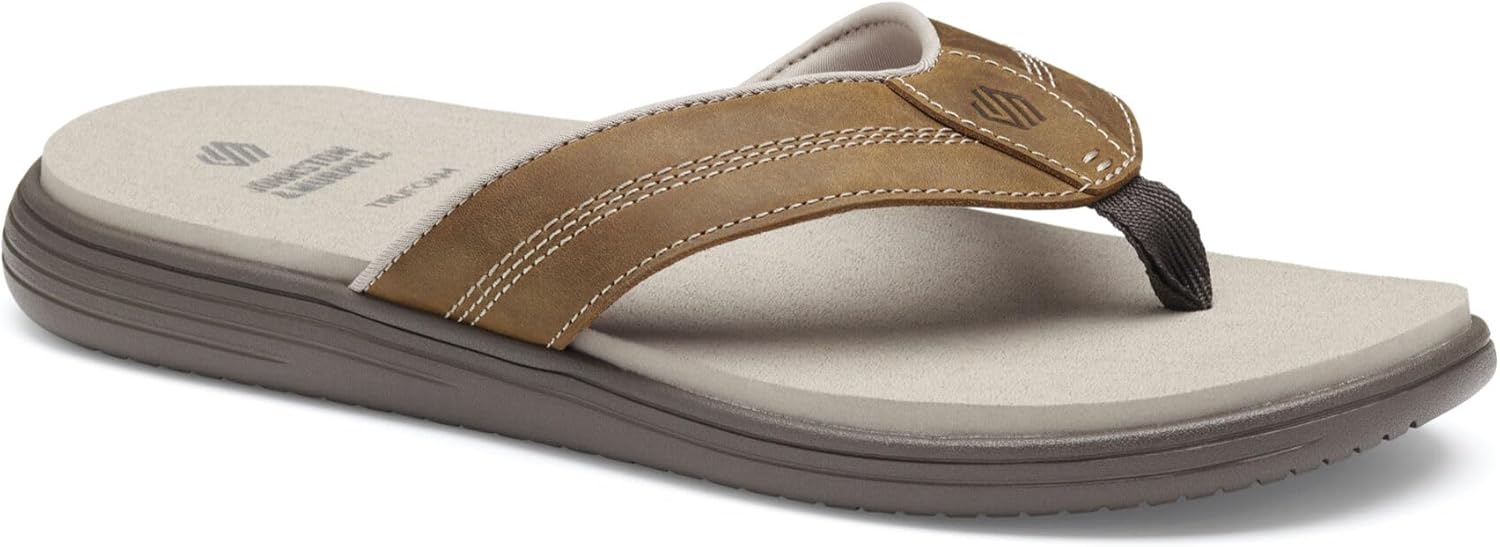 

Мужские сандалии Johnston Murphy Upton Flip Flop Johnston & Murphy, коричневый