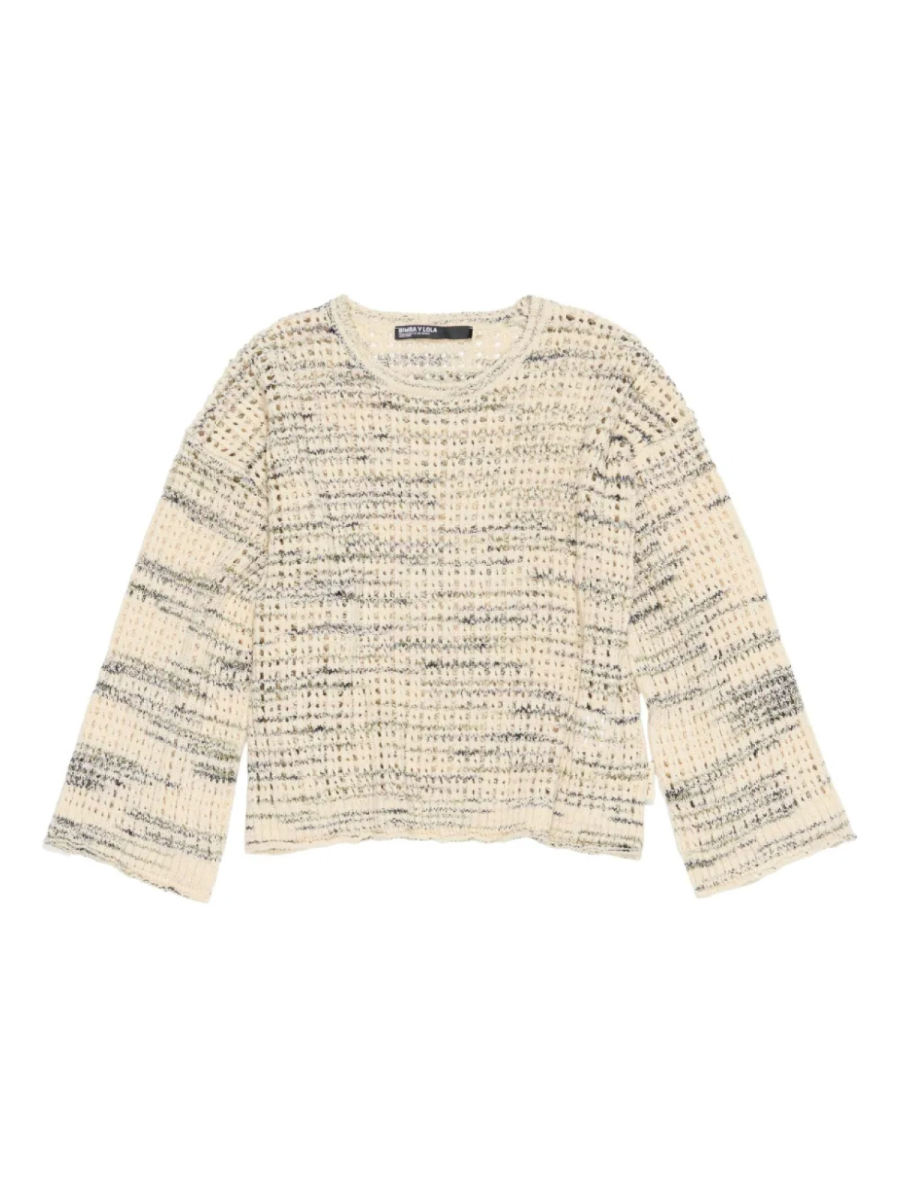 

Bimba y Lola свитер фактурной вязки, нейтральный