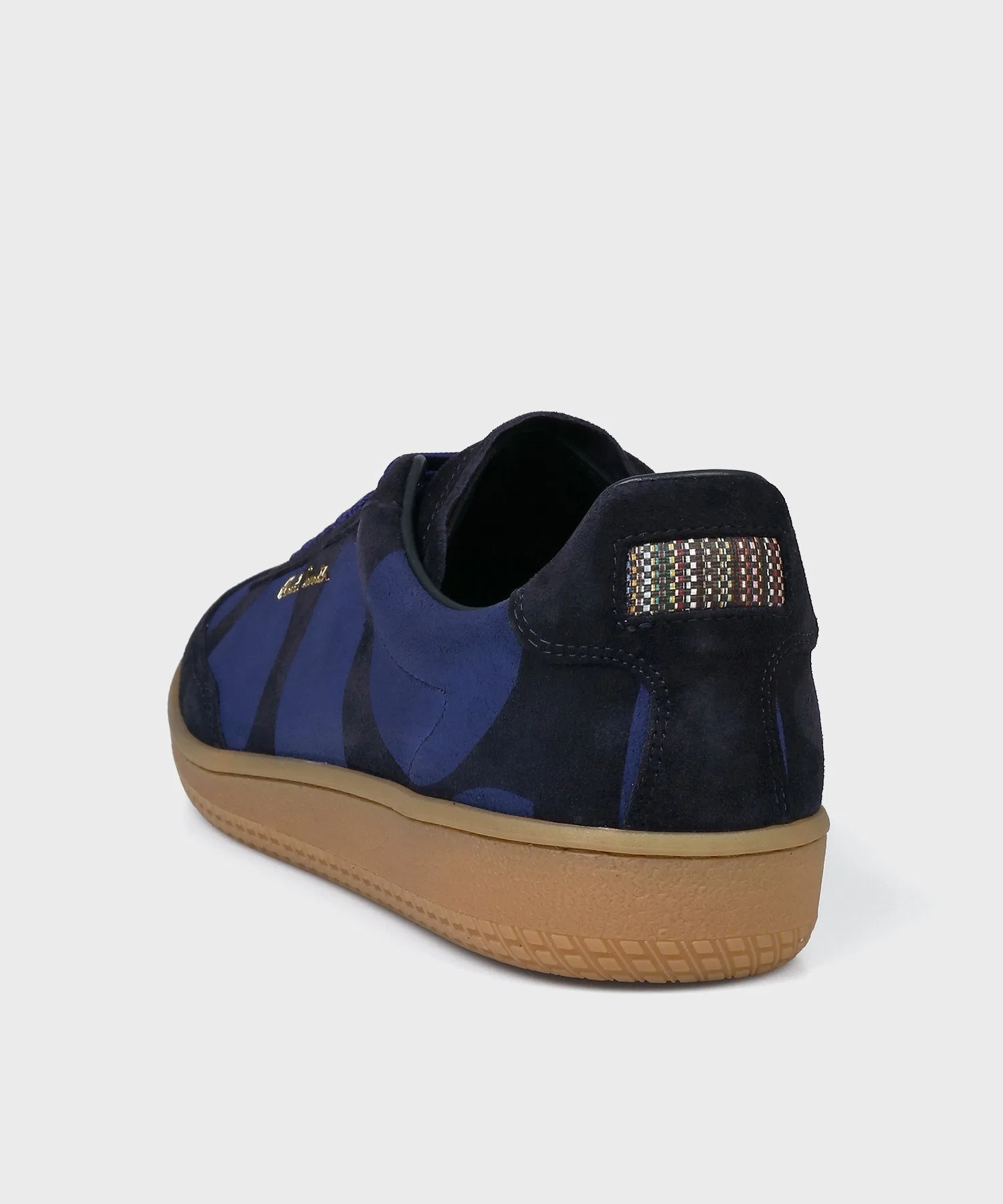 Мужские кроссовки Paul Smith "Cut Up Dot" тёмно-синие — фото 4