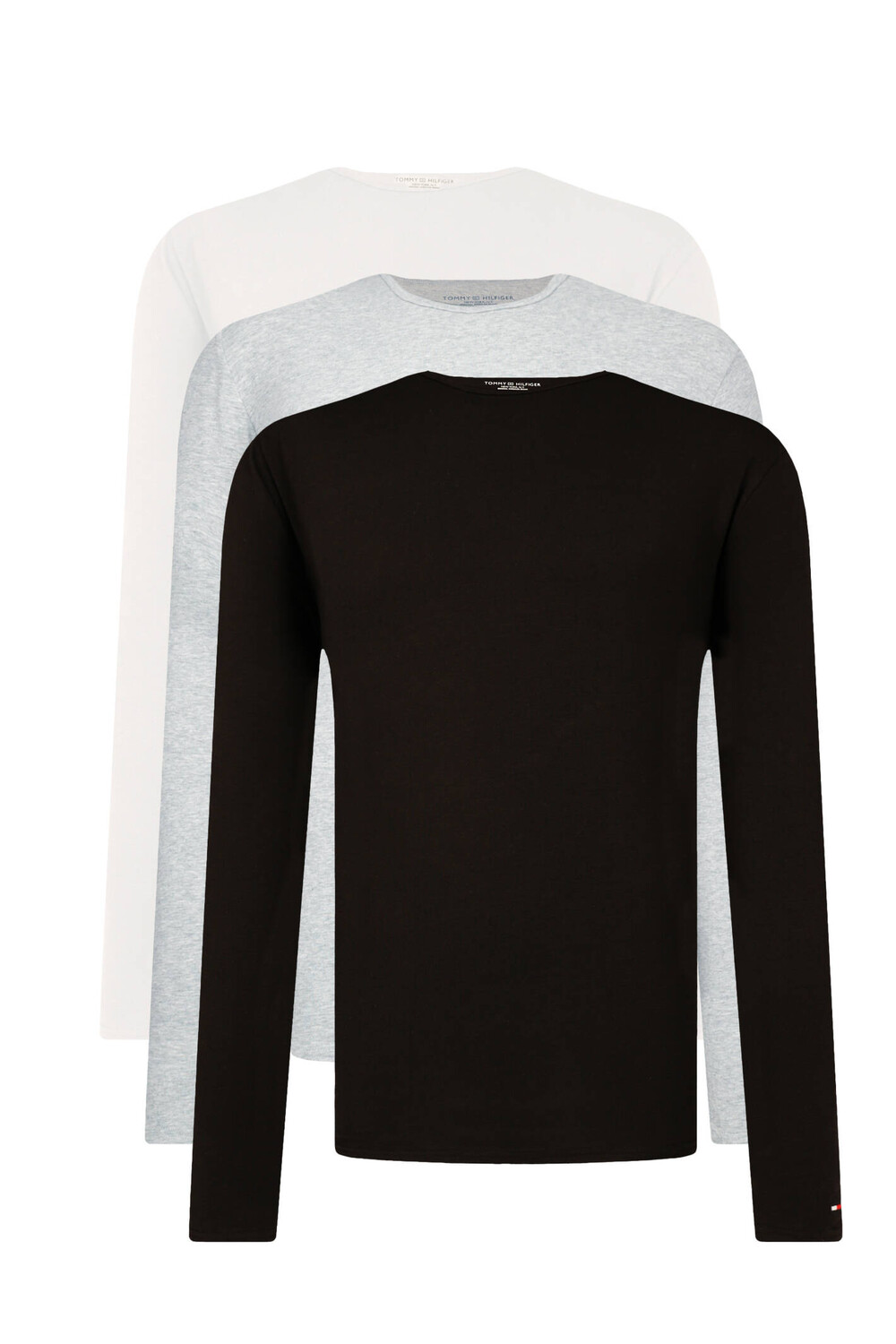 

Лонгслив Tommy Hilfiger 3-pack Regular Fit, белый