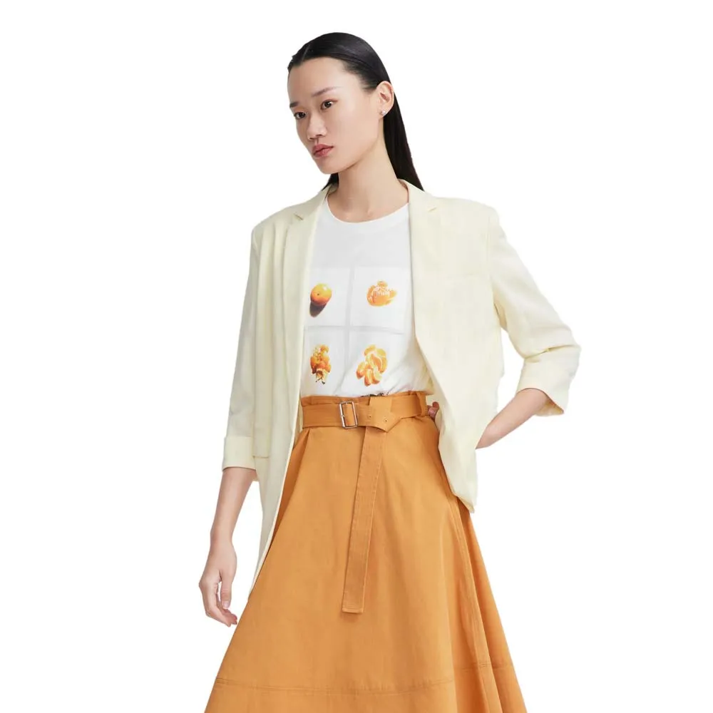 

Блейзер Lily Buttonless Lapel, желтый