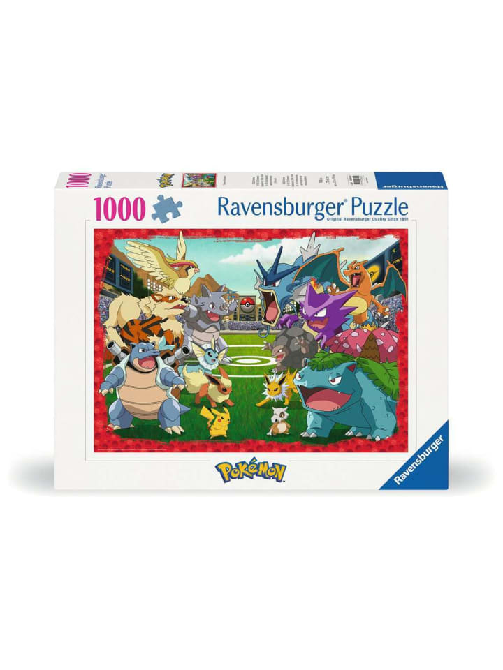 

Пазл Ravensburger из 1000 деталей: противостояние в красочных дизайнах