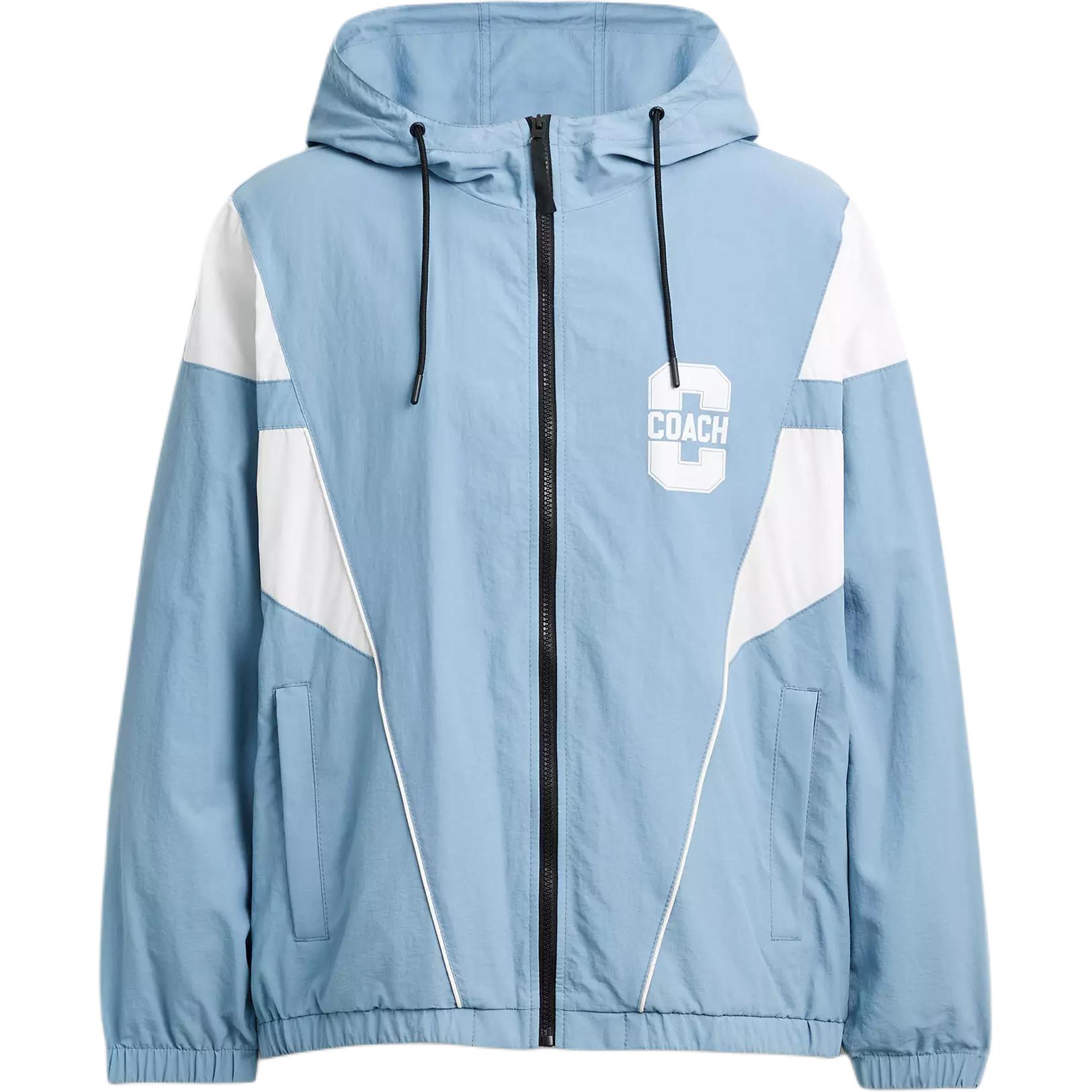 

COACH Куртка мужская синяя белая, Blue White