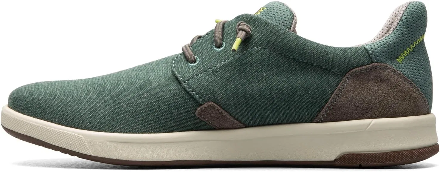 Мужские слипоны Florsheim Crossover из парусины с эластичной шнуровкой, 2-Green Canvas — фото 4