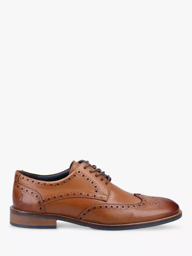 

Броги Hush Puppies Dustin Leather, цвет tan