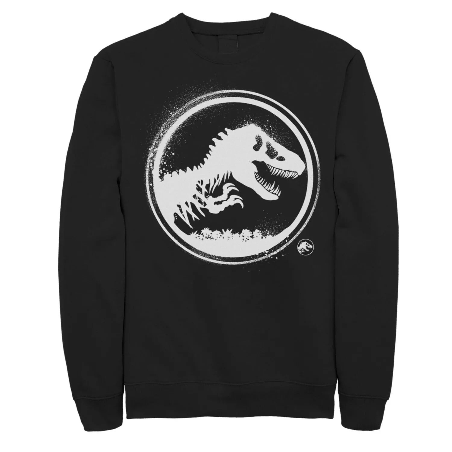 

Мужской свитшот с логотипом : Fallen Kingdom Paint Splatter Jurassic World, черный