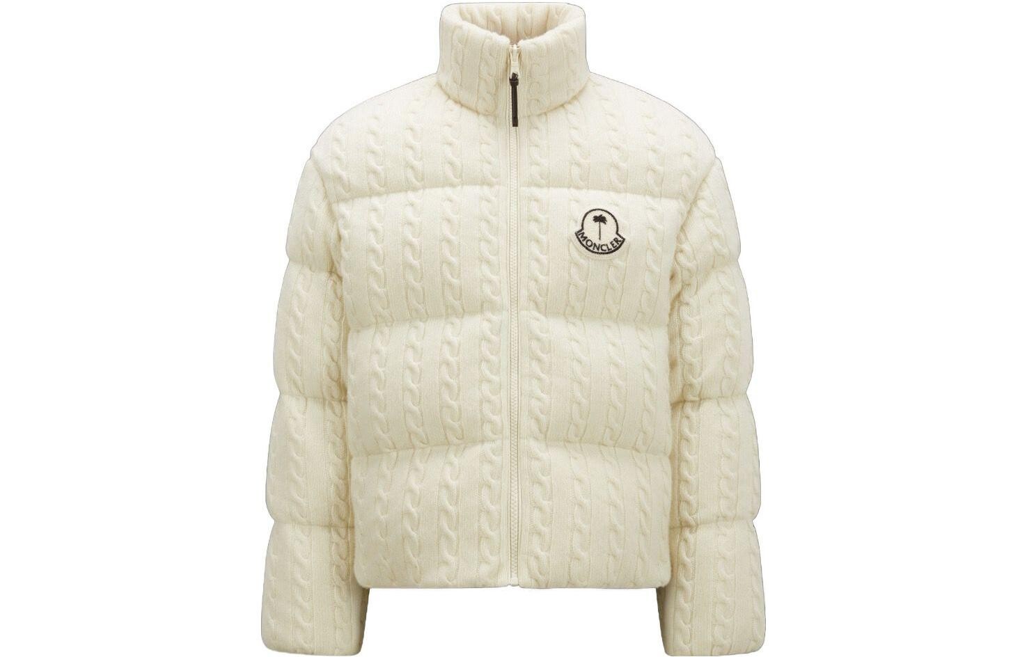 

Женская куртка Palm Angels X Down, цвет кремовый Moncler