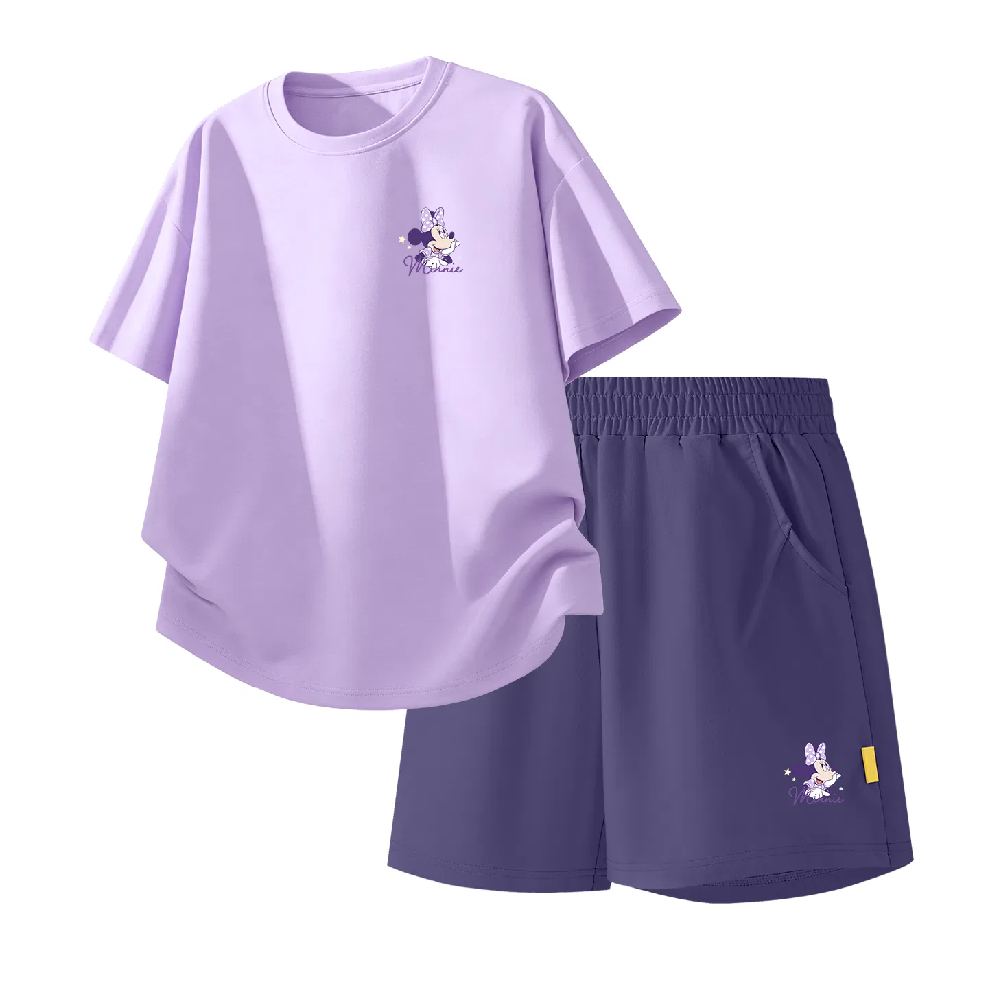 Детский спортивный костюм Casual Sportswear 2 Piece Set Disney, Dishonest K Taro Purple+Dishonest K_Bottom Right Mulberry Purple