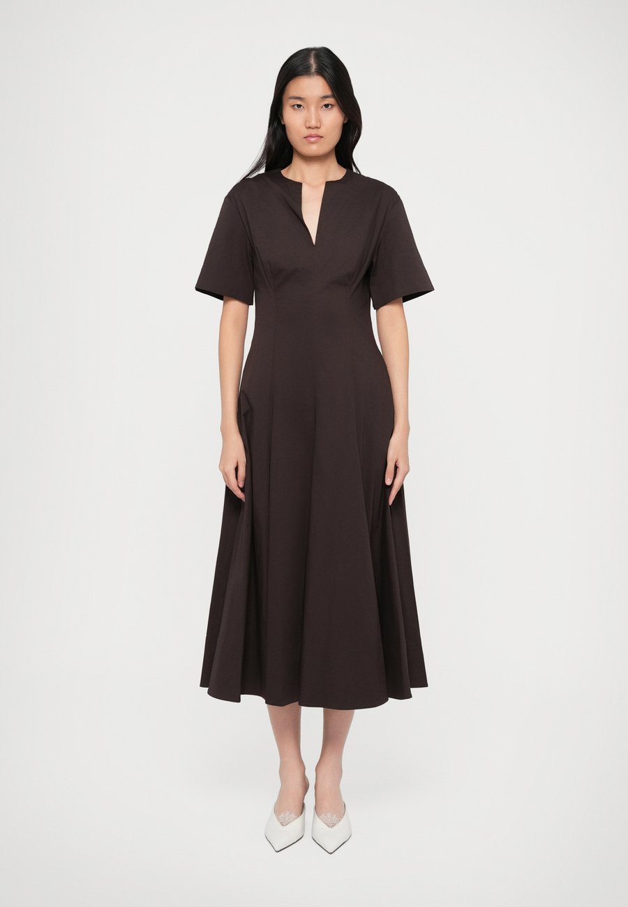 

Платье STAUD FRANCES DRESS, Earth/Dark Brown