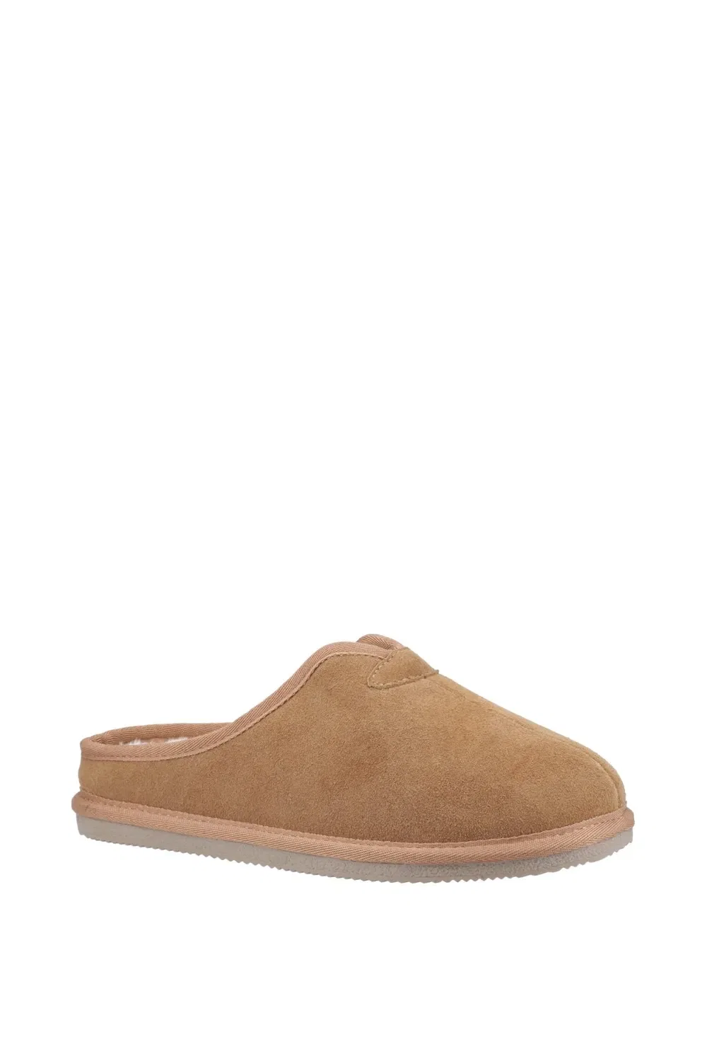 Тапочки-мюли с искусственным мехом Hush Puppies, бежевый