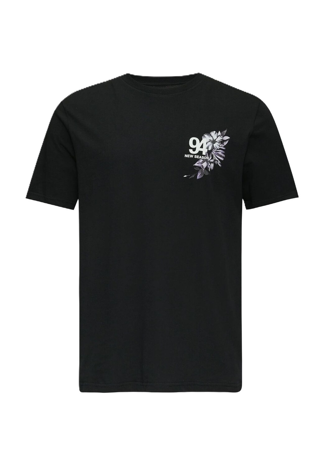 

Футболка, хлопок, мужская QS, цвет 99d0 Grey/ Black