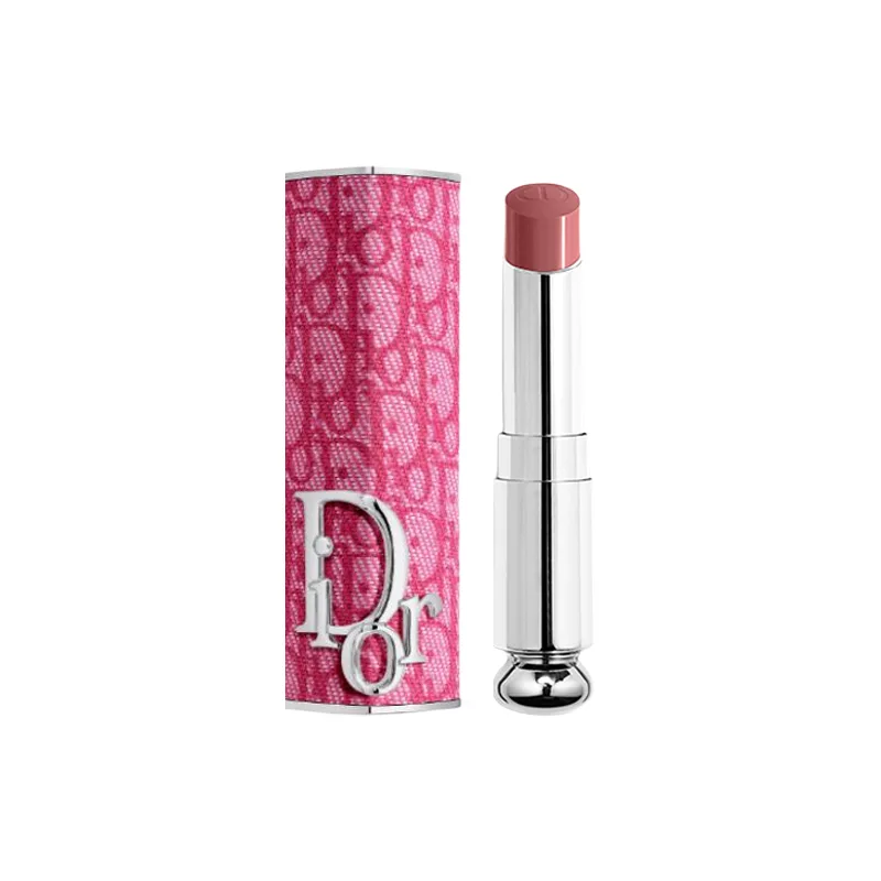 DIOR Блеск для губ Enchanting Lipstick Classic Fuchsia Print Edition, увлажняющий крем, Two-Piece Set: Classic Fuchsia Print Lipstick Case+Alluring Lipstick Refill #521 Diorelita