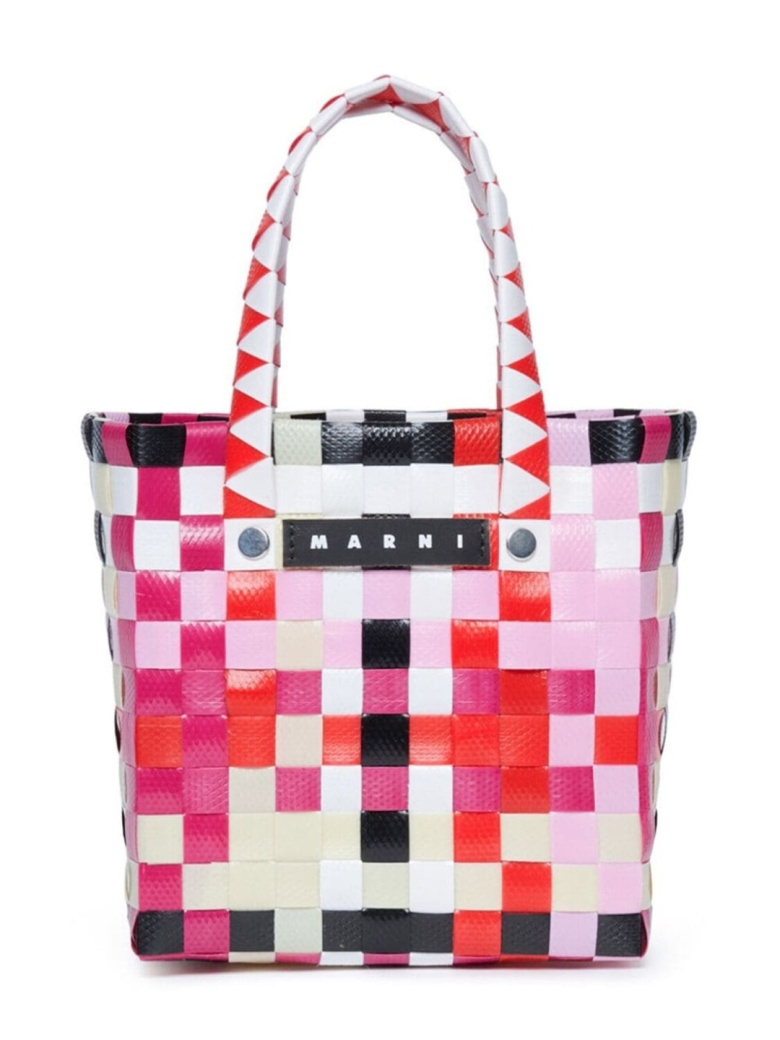 

Marni Kids сумка-тоут с плетеным дизайном, розовый