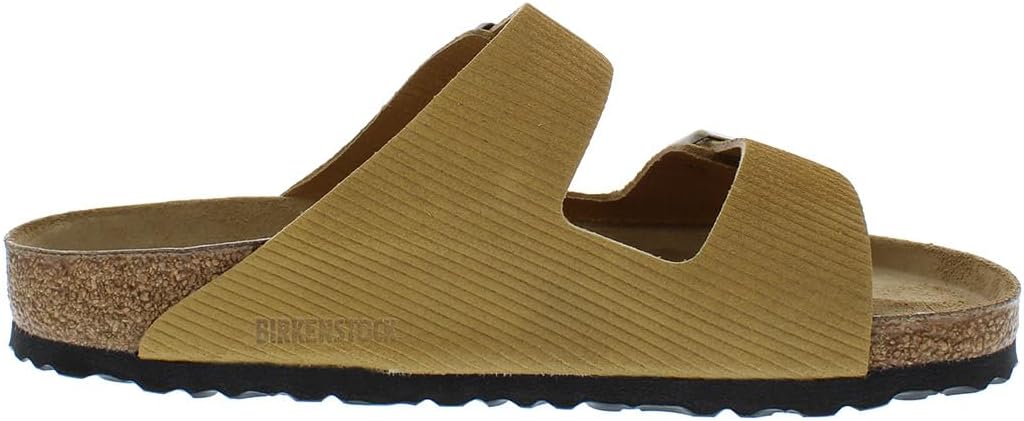 Женские сандалии Birkenstock Arizona с овчиной, коричневый — фото 3