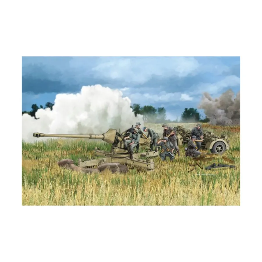 

PaK 43/3 L/71 с Behelfslafette, Dragon Models - '39 to '45 Series - Germany (1:35)