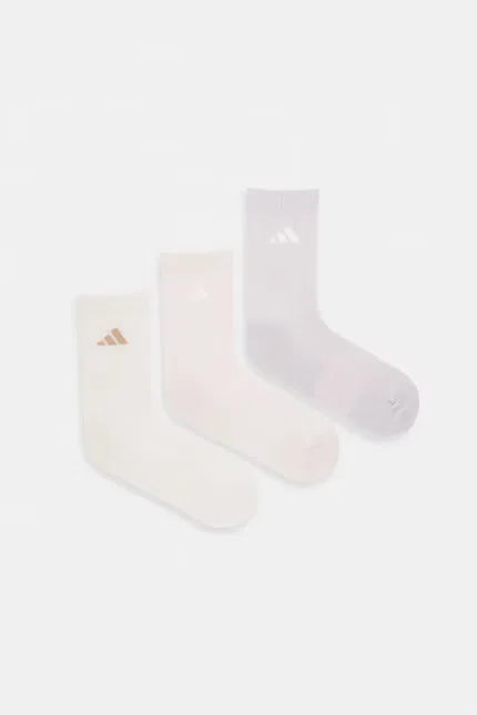Носки 3 шт Adidas, бежевый