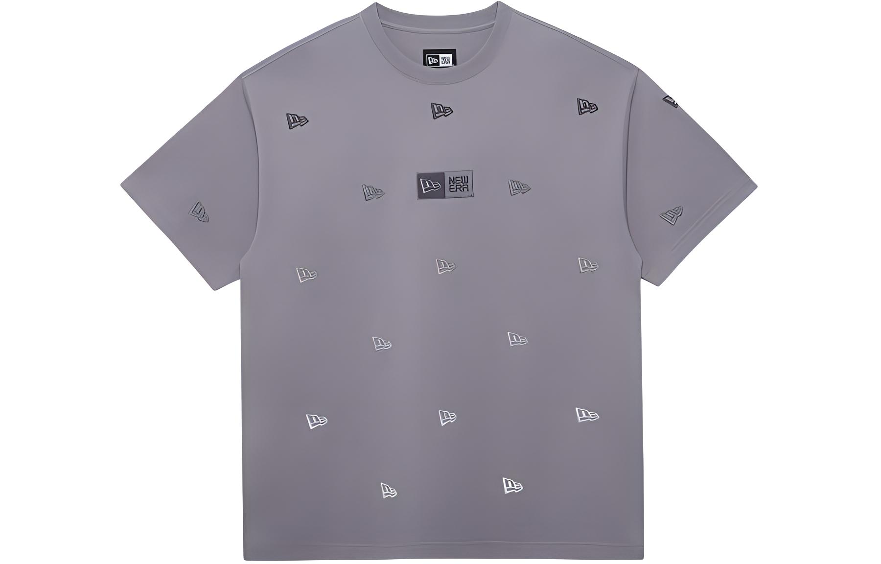 

Футболка унисекс серая New Era, серый