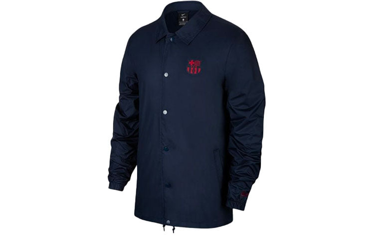 Куртка Nike FCB Men's NK SB Skateboard SHLD JKT Jacket COACH CRE AT4467-451 — фото 3