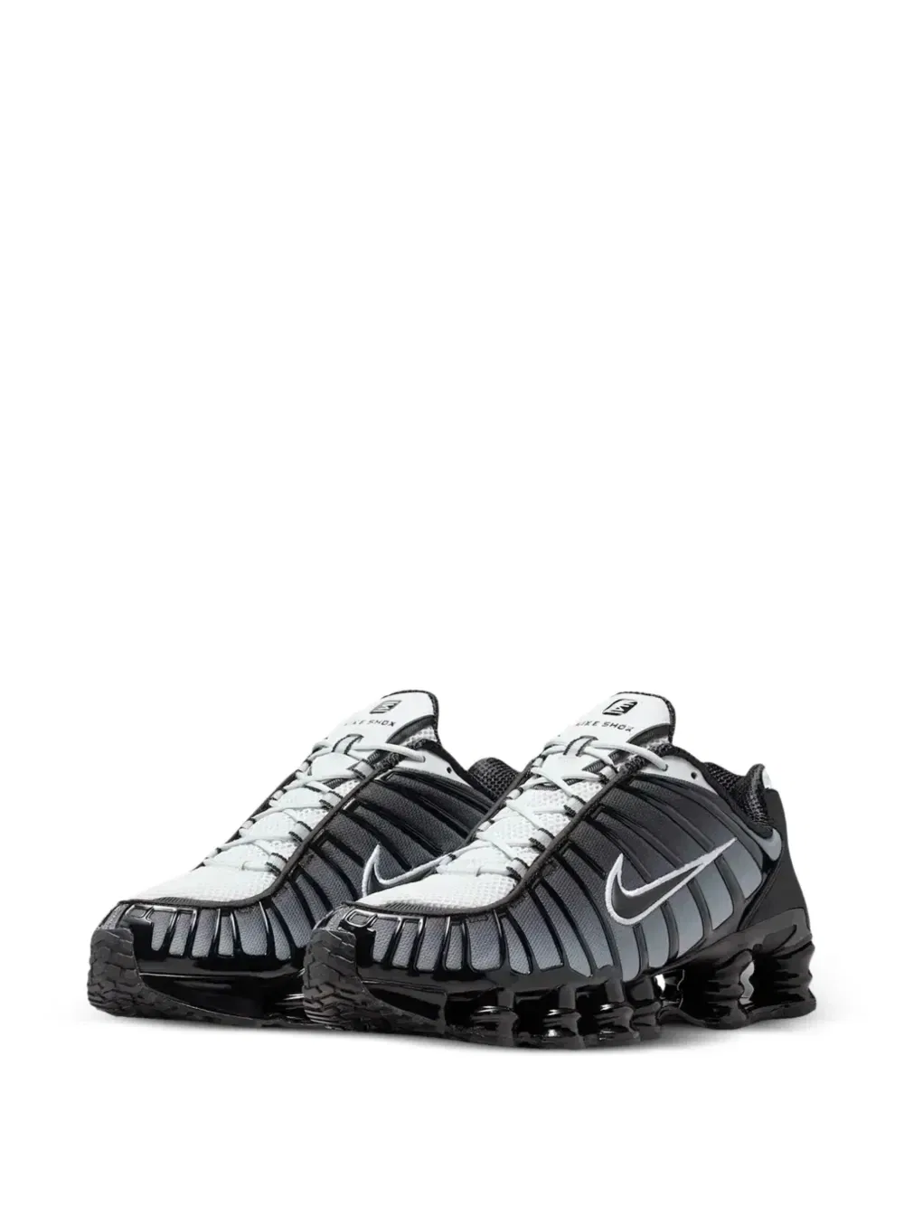 Кроссовки Shox TL Nike, черный — фото 2