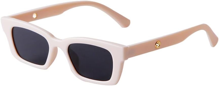 

Винтажные прямоугольные солнцезащитные очки для женщин в стиле ретро с леопардовым принтом, маленькие квадратные солнцезащитные очки с защитой от УФ-излучения UV400 MTZJH, C3