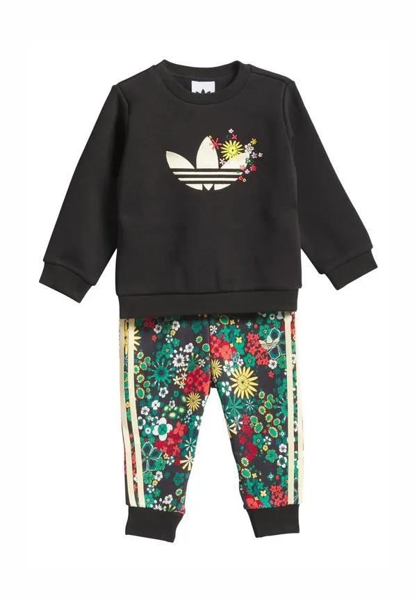 Спортивный костюм liberty london crew set Adidas Originals, Black