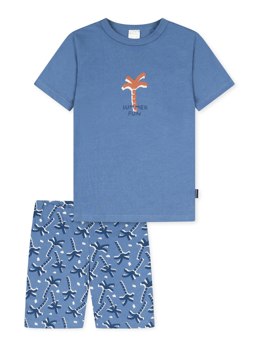 

Пижама SCHIESSER Nature Love Organic Cotton, синий