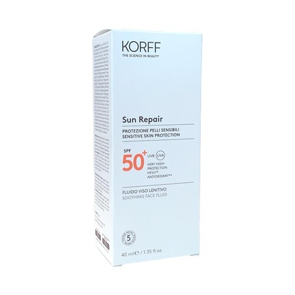 

Солнцезащитный крем Korff Sun Repair Face Fluid Soothing SPF 50+ High Protection 40ml