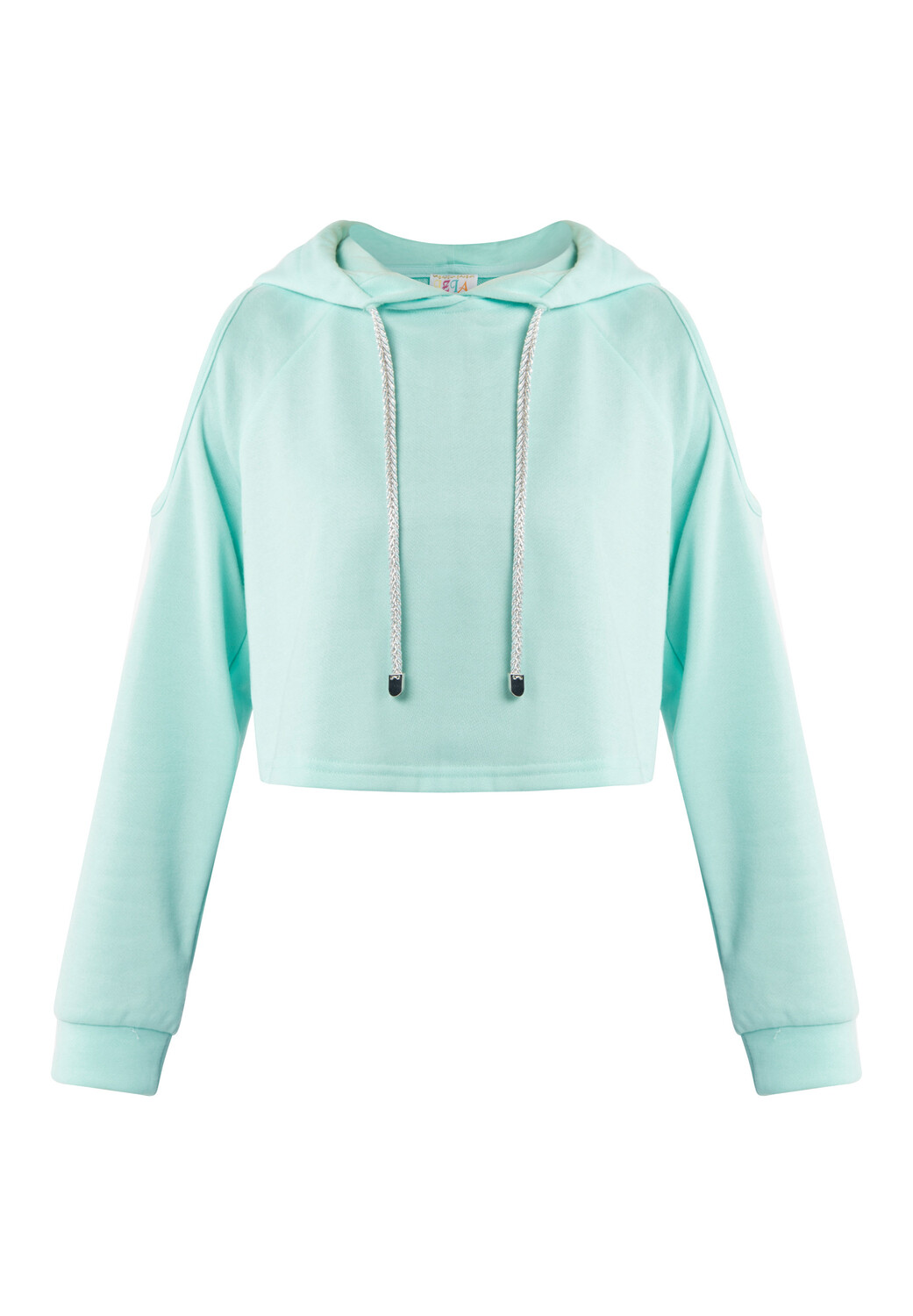

Толстовка IZIA Cropped Hoodie, аква