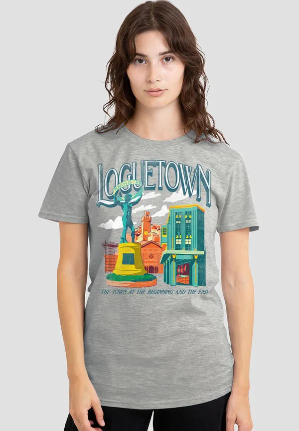 

Футболка с принтом «one piece logtown: начало и конец» Netflix, Mottled Light Grey, Серый, Футболка с принтом «one piece logtown: начало и конец» Netflix, Mottled Light Grey