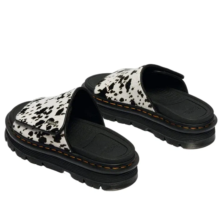 Сандалии Dr. Martens Zebzag Slide Sandal 'Dalmatian' 42851100, белый — фото 4