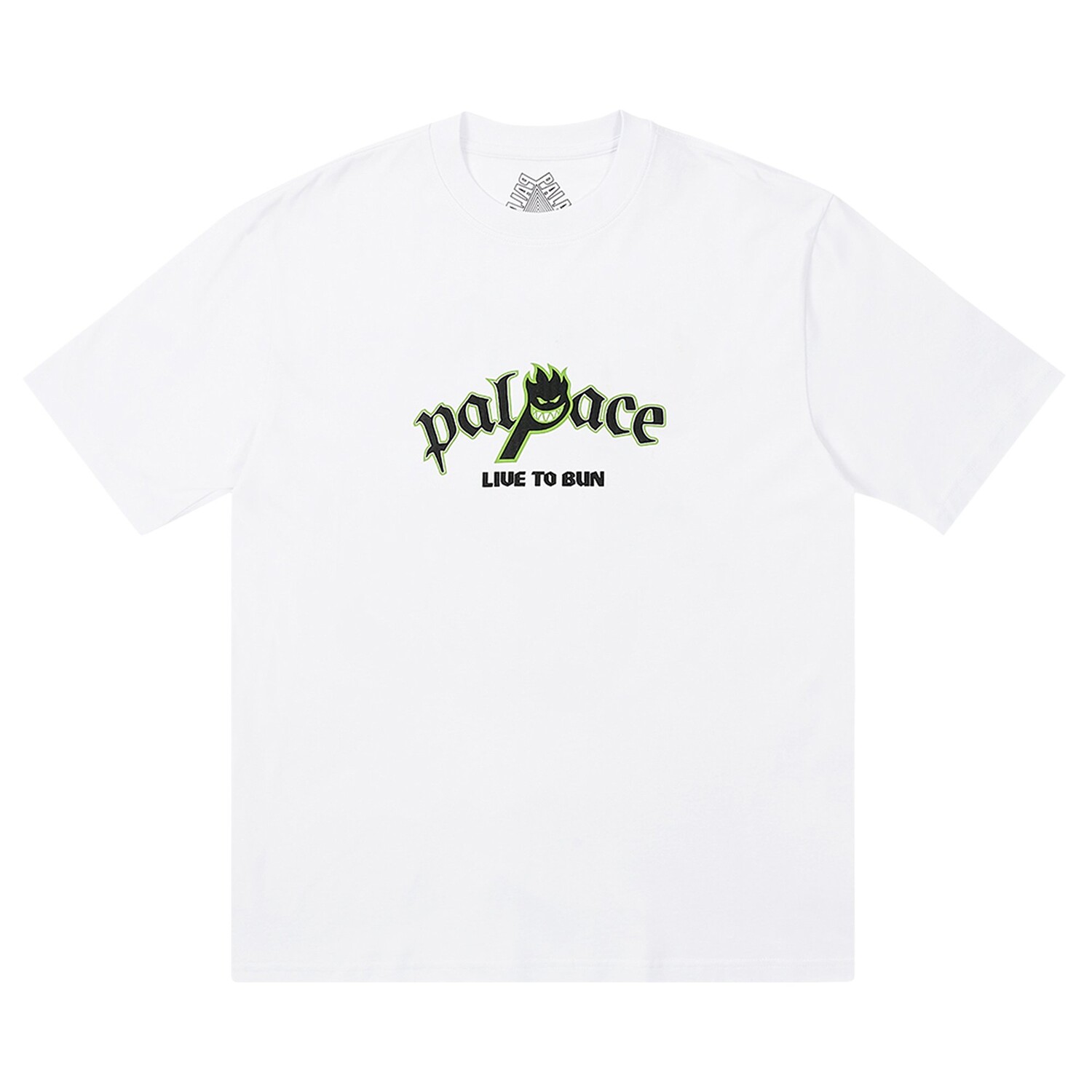 

Футболка Palace x Spitfire с P-Head, цвет Белый