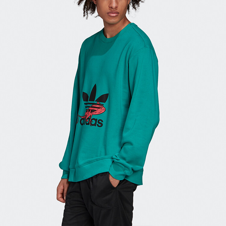 PT3 Хамелеон Толстовка Мужская Glory Green Adidas Originals, зеленый — фото 4