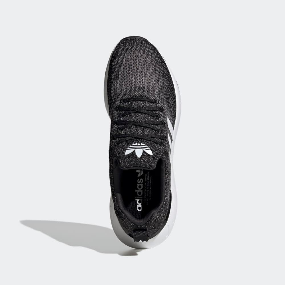 Мужские кроссовки adidas Swift Run 22, белый/черный/серый — фото 4