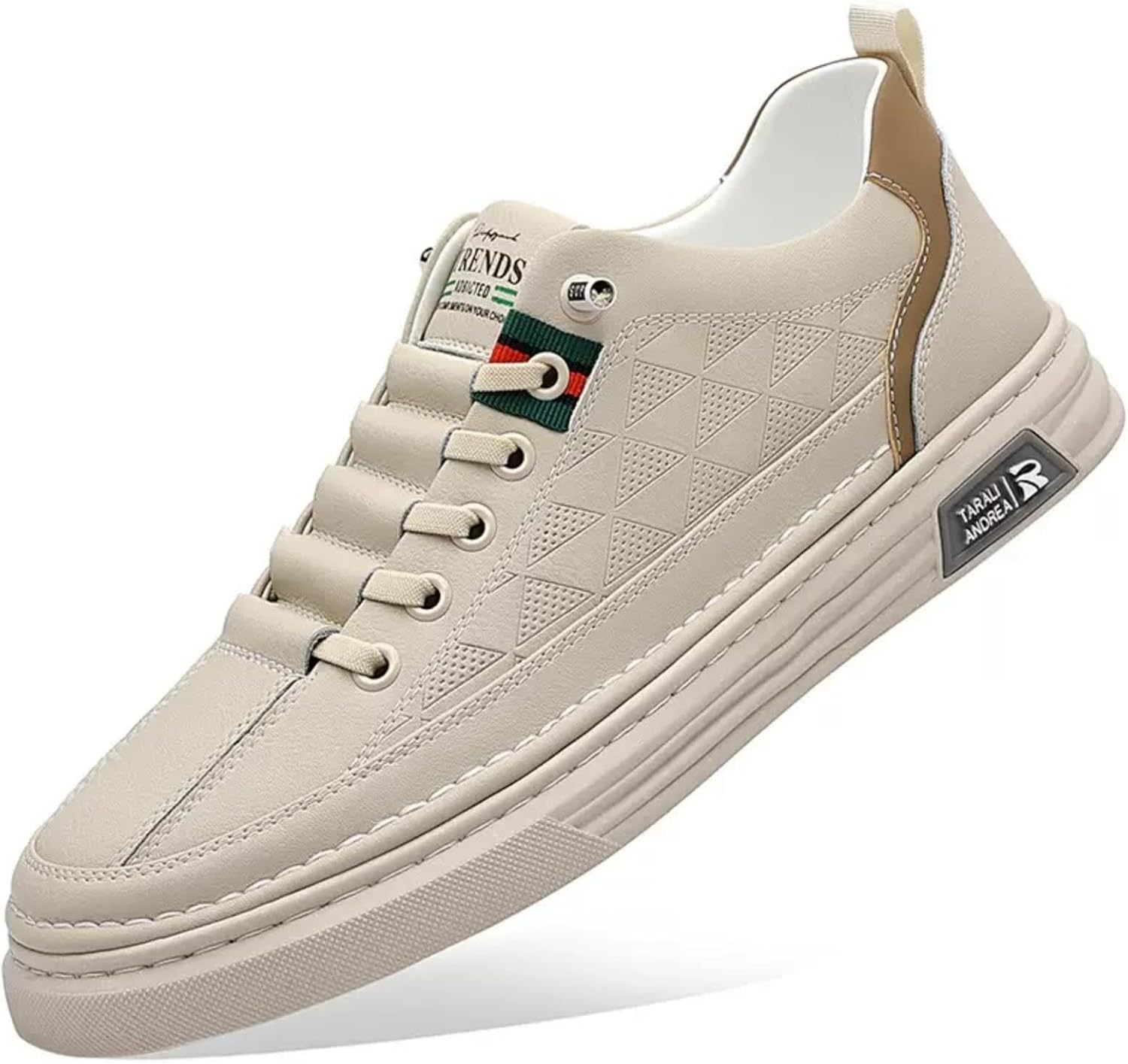 

Деловые повседневные кожаные кроссовки для женщин и мужчин, модные, дышащие, легкие, белые, для ходьбы Macefil