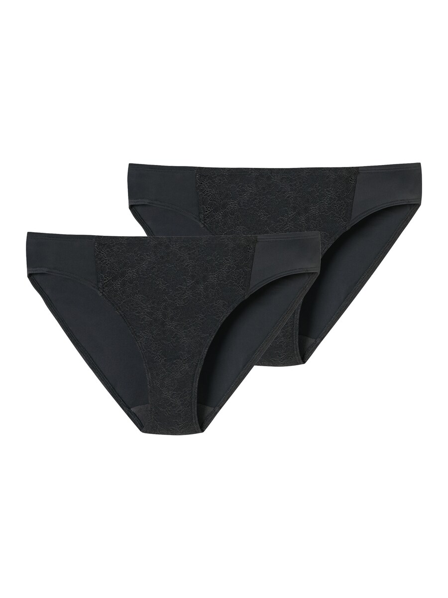 

Трусики SCHIESSER Air blickdichte Spitze, черный