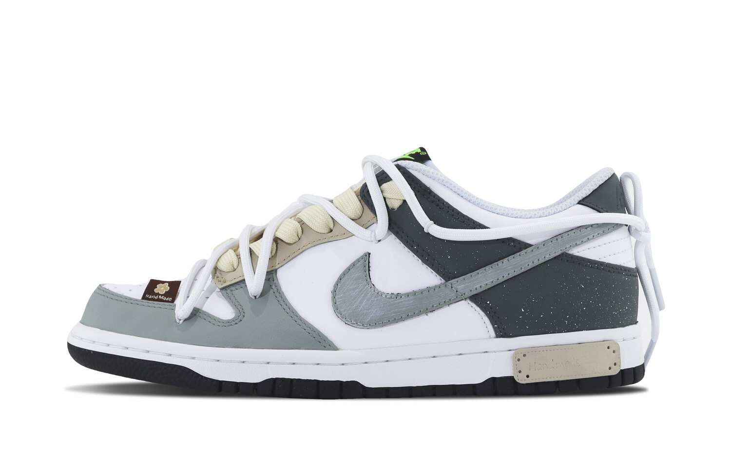 

Кроссовки Nike Dunk Skateboard Shoes Women's Low-Top White/Green, Зеленый, Кроссовки Nike Dunk Skateboard Shoes Women's Low-Top White/Green