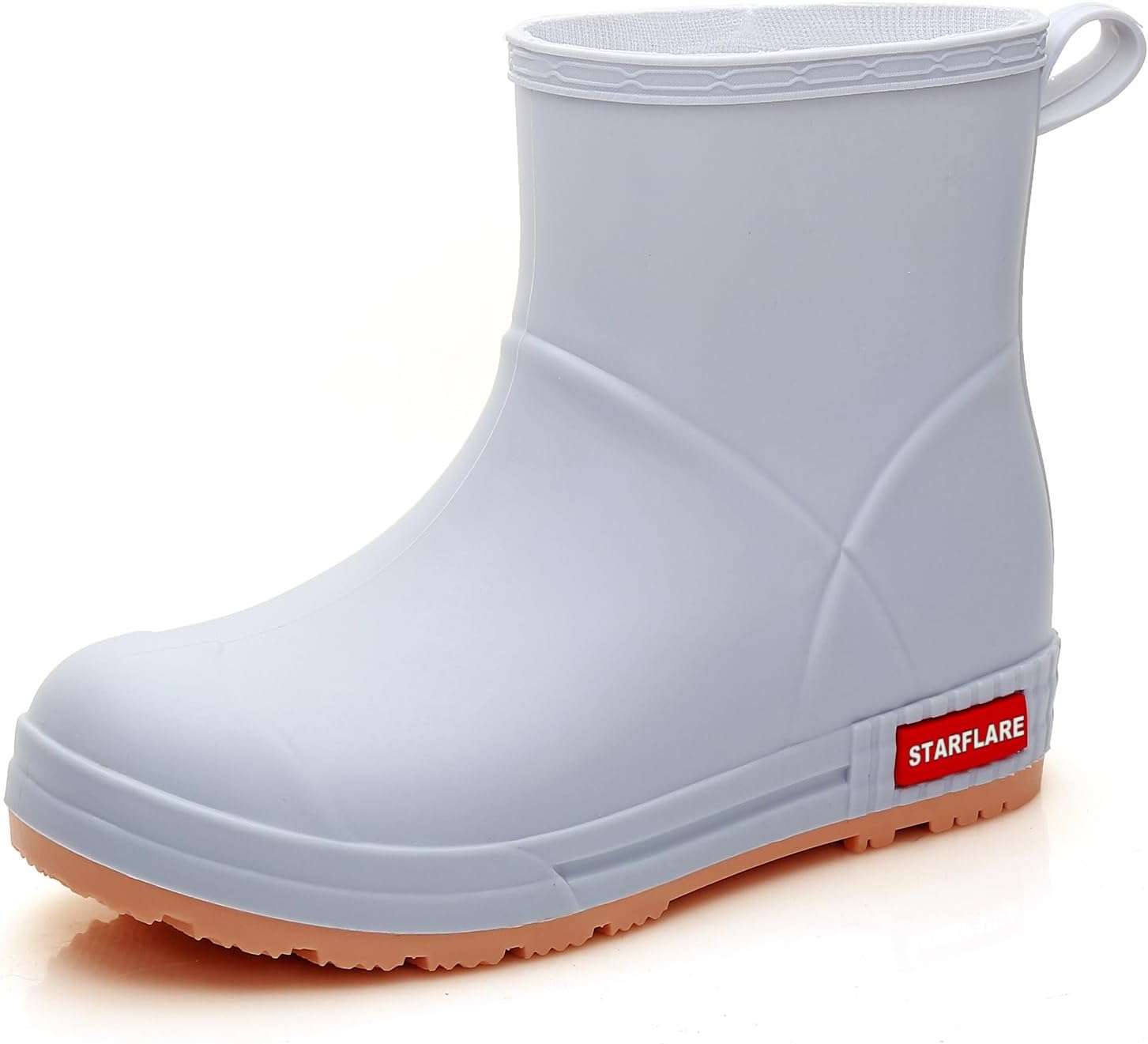 

Резиновые сапоги для женщин и мужчин, превосходные противоскользящие водонепроницаемые резиновые сапоги, повседневные классические челси Starflare, серый