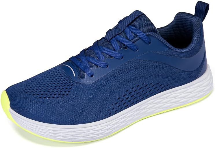 

Мужские повседневные кроссовки HOWLUCK с широкой носковой частью и поддержкой свода стопы, синий