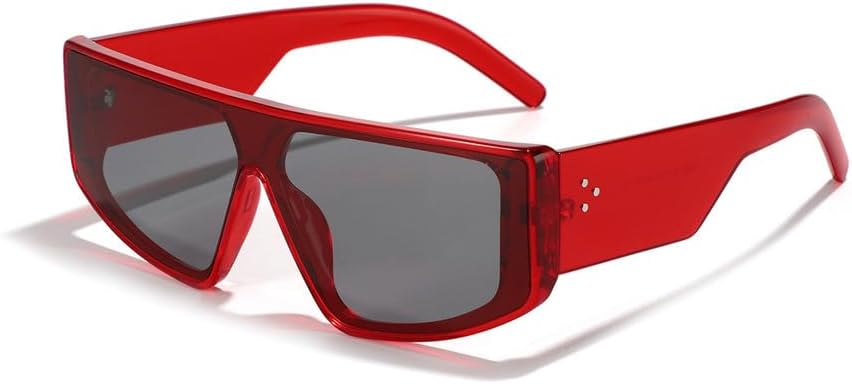 

Солнцезащитные очки в стиле ретро-панк 2027 года для женщин и мужчин, винтажные солнцезащитные очки с защитой от УФ-излучения UV400 для использования на открытом воздухе MTZJH, 5